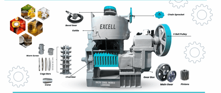 6 BOLT OIL EXPELLER